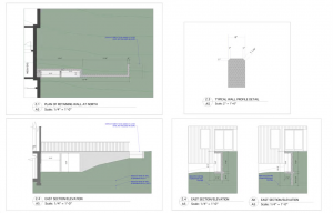 back retaining wal | Inside Out Design