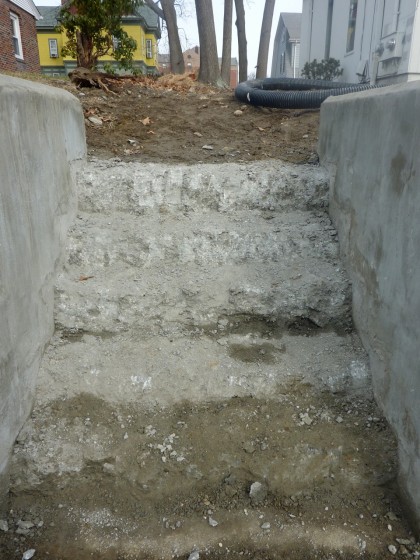 front wall stairs