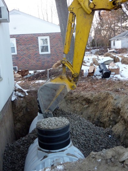 filling hole with gravel filling hole with gravel