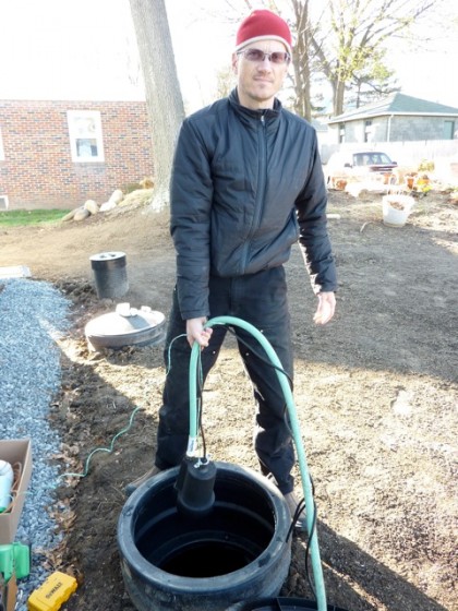 david installing pump