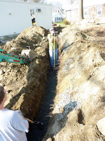 gravel atop overflow