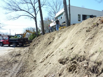 slope prepped and ready for curlex