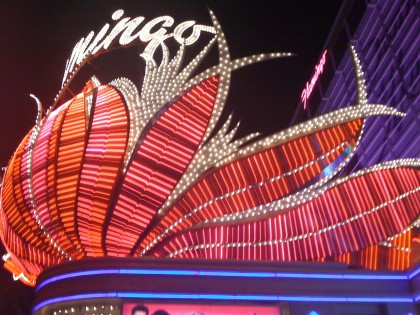 The Flamingo on the strip