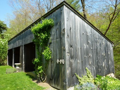 weathered shed