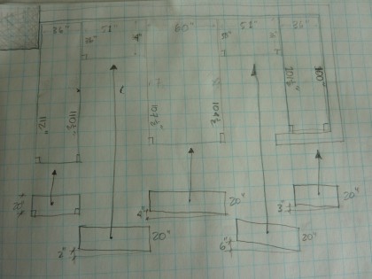 raised beds layout and dimensions