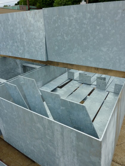 hot dip galvanized steel risers