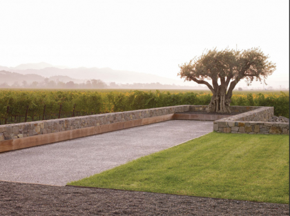 steel edging by Andrea Cochran Landscape Architecture | acochran.com