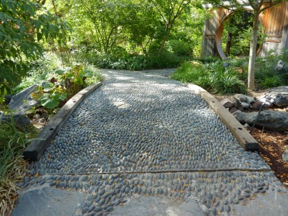 path to the asian garden