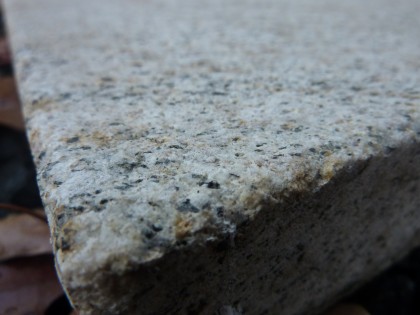 gold granite closeup