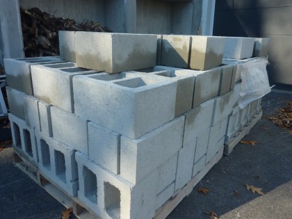 day 3 concrete blocks