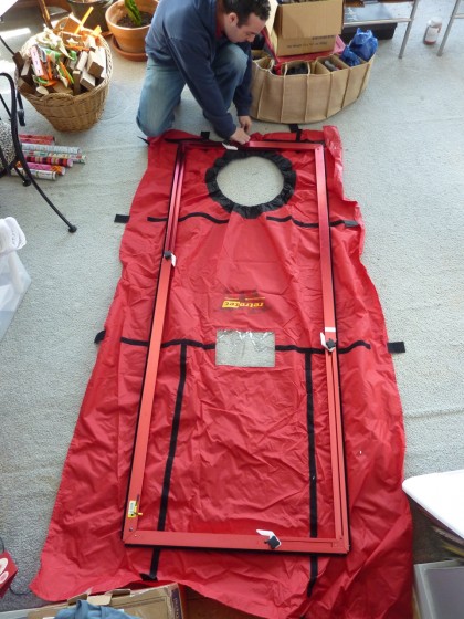 blower door cover