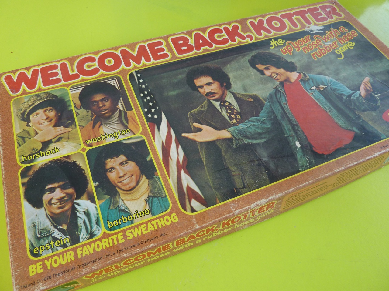 Welcome Back Kotter Board Game