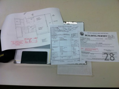 building permit!