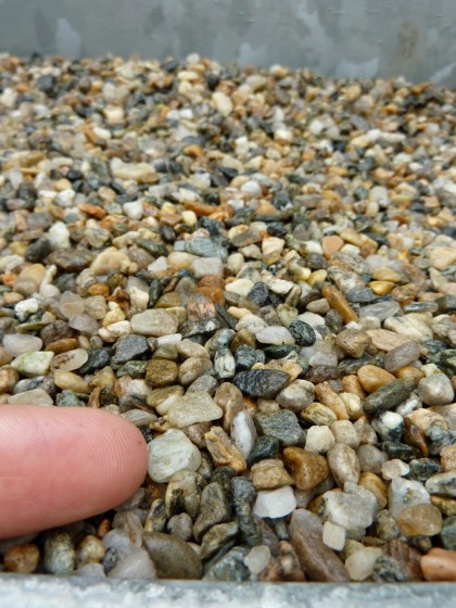 rice stone closeup