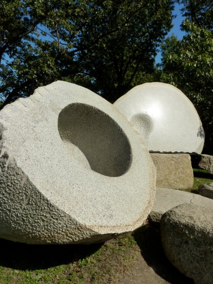 storm king  | momo taro by isamu noguchi, ’78