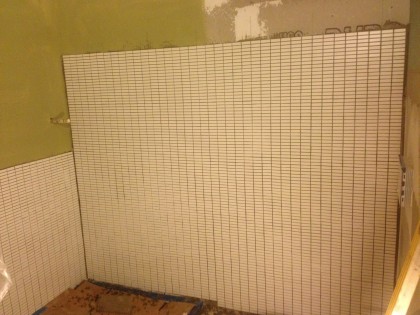 tile by the end of the day