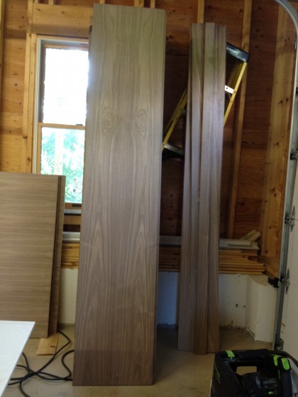 scenes from the woodshop: for the office area built-ins
