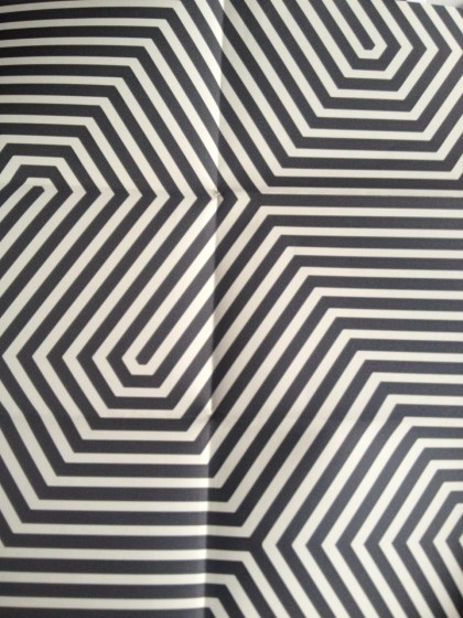 labyrinth in black and beige by cole and son