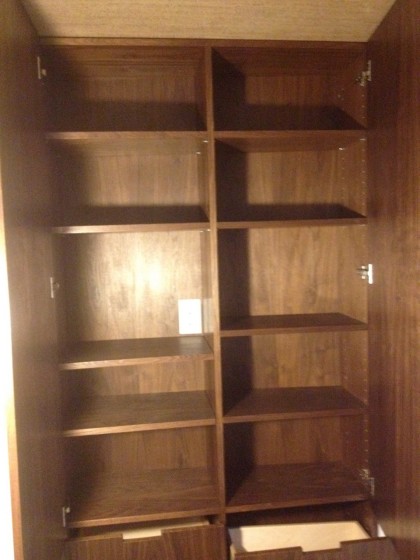 a look at the shelves