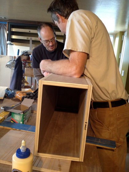 building the vanity box